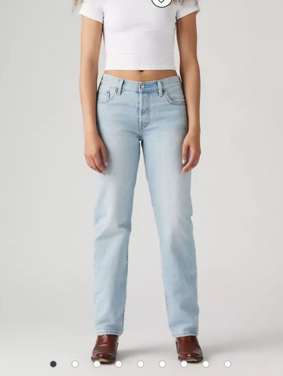 Levi's Denim - Levi’s 501 ’90s Ever Afternoon Light Wash Straight Leg Button Fly Jeans 29x30